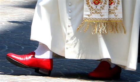 pope benedict prada|pope benedict xvi shoes meaning.